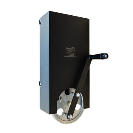 Image depicting a product titled Wall Mounted Hand Operated Track Drive