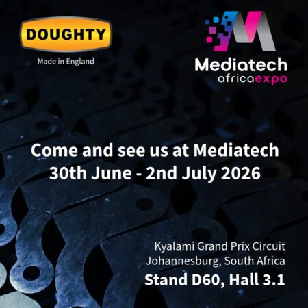 Image depicting a product titled Doughty Engineering to Exhibit with DWR Distribution at Mediatech Africa 2026