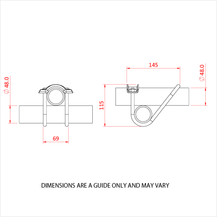 Tube Clip Crossover Joint – Doughty Engineering